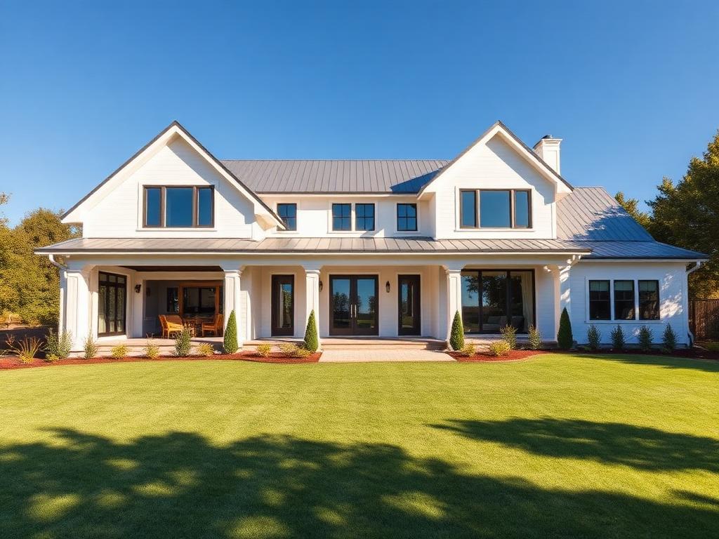 Single-story home with landscaped front yard